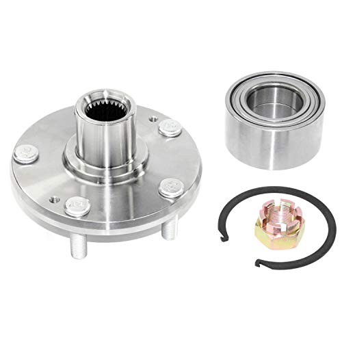 DuraGo 29596149 Front Wheel Hub Kit, 1 Pack, Silver
