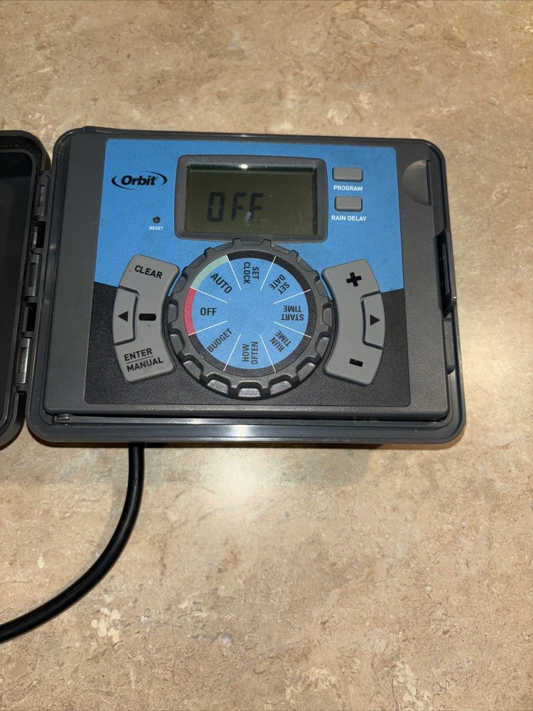 Orbit 12 Zone Station Water Sprinkler Timer Controller 27892 3 Programs Digital