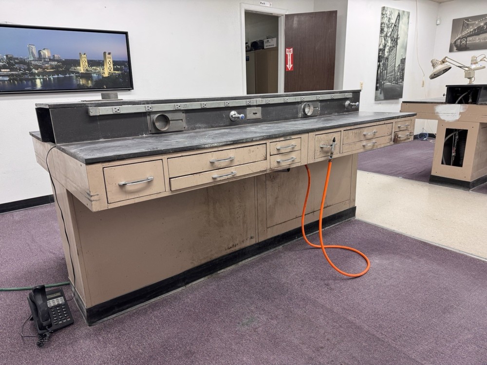 Dental Laboratory Work Benches with Drawers