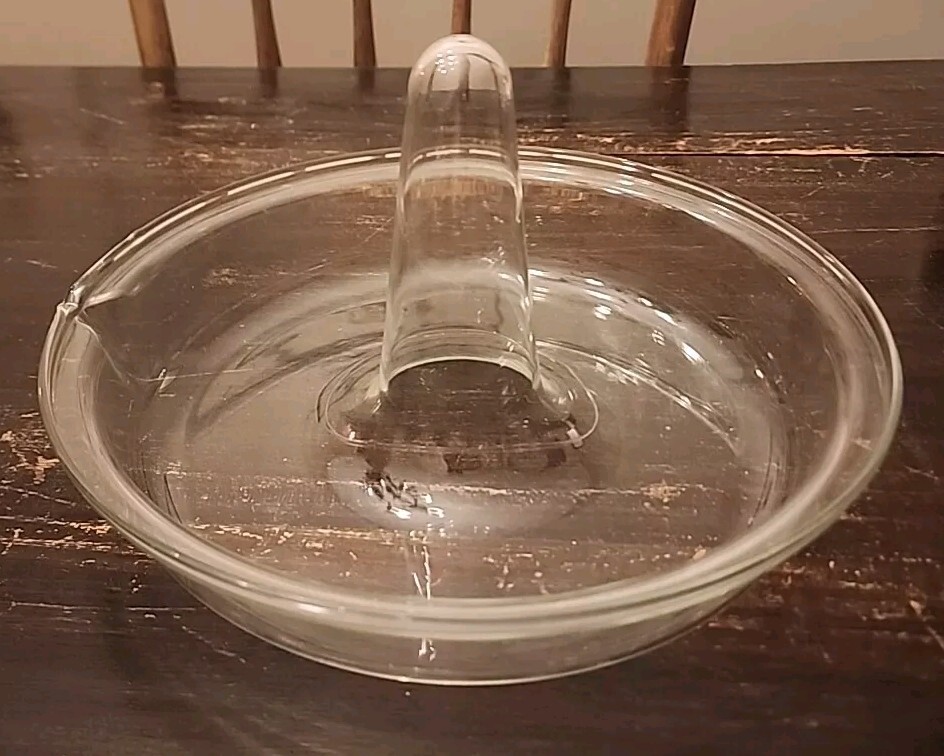 Glass Vertical Chicken Roaster With Spout