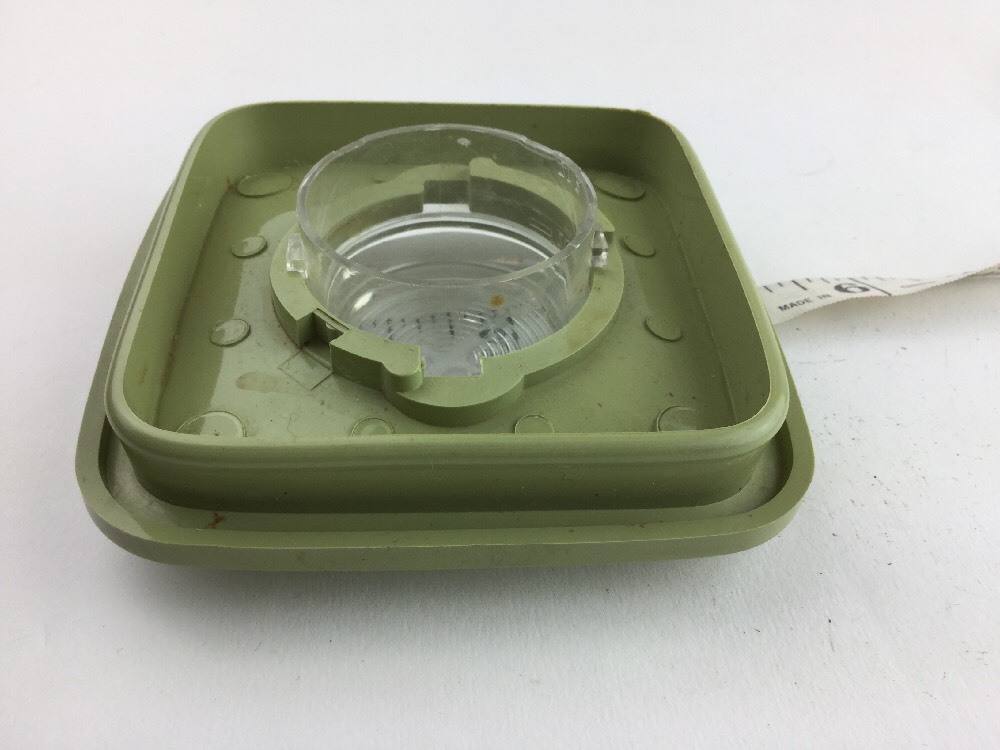Oster SQUARE GREEN LID FoR BLENDER Nice Shape.