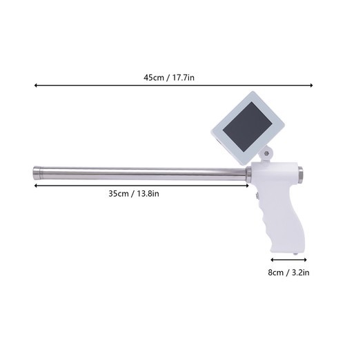 Insemination Kits For Cows Cattle Visual Insemination Gun Adjustable Screen