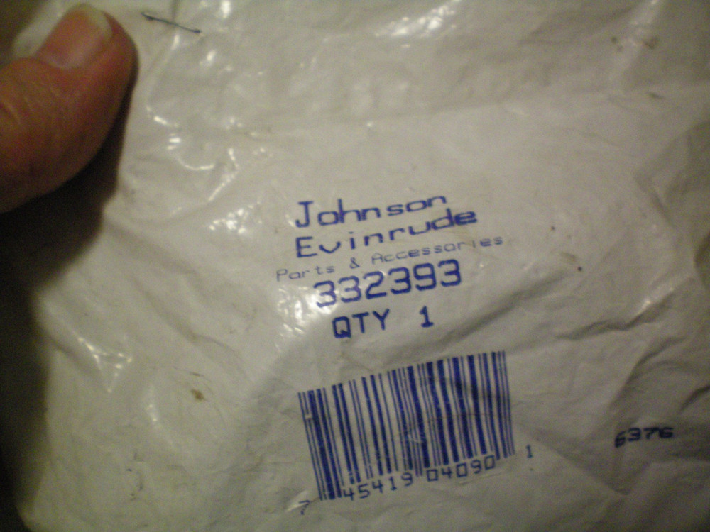 EVINRUDE/JOHNSON/OMC #332393 CONVERGING RING, FREE FREIGHT