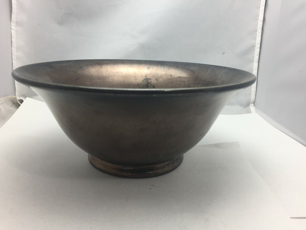 Vintage bowl signed pottery by lustgard