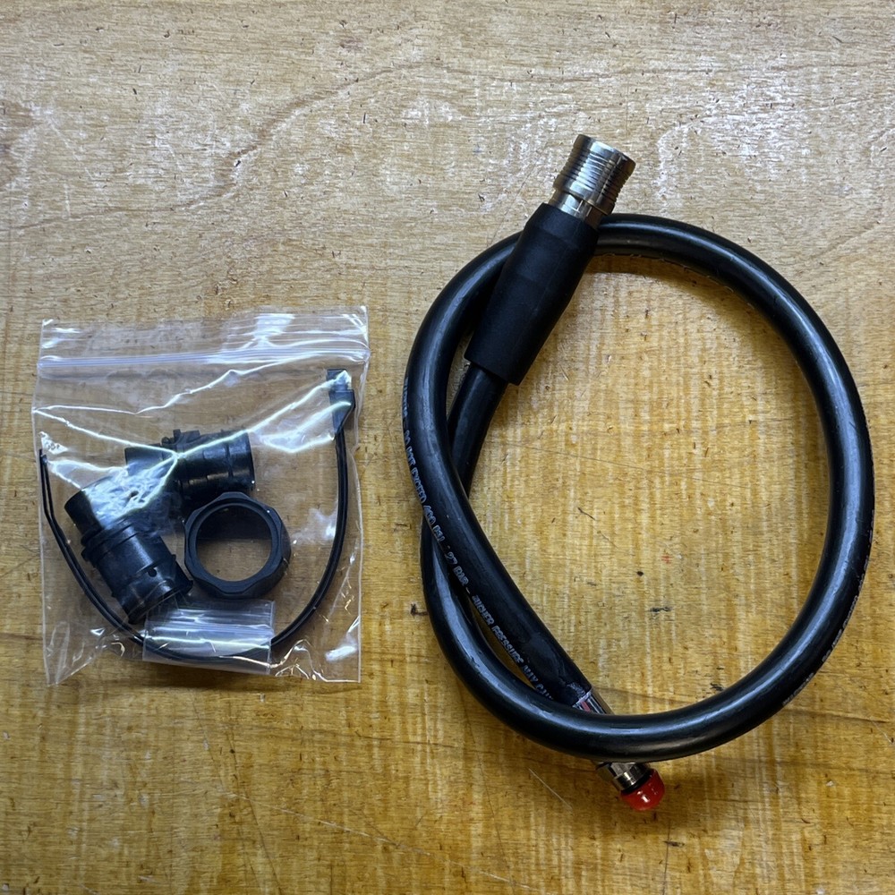Atomic Aquatics SS1 Safe Second - Blue - Regulator/Inflator Combo