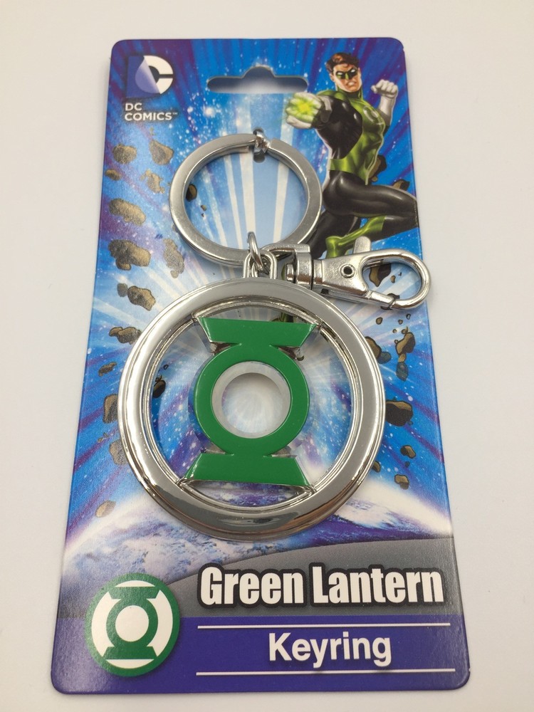 Green Lantern Keyring • DC Comics • Keychain • Officially Licensed • New