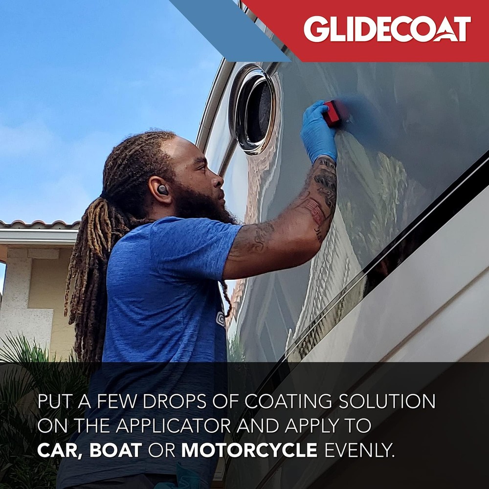 Glidecoat Ceramic Coating Applicator Sponges - Extremely Durable Red