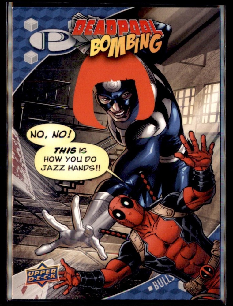 2018 Upper Deck Deadpool Bombing Complete Set 12 Marvel Cards DB1-DB12 Full Set