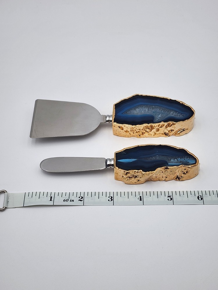 Agate Cheese Knife Set