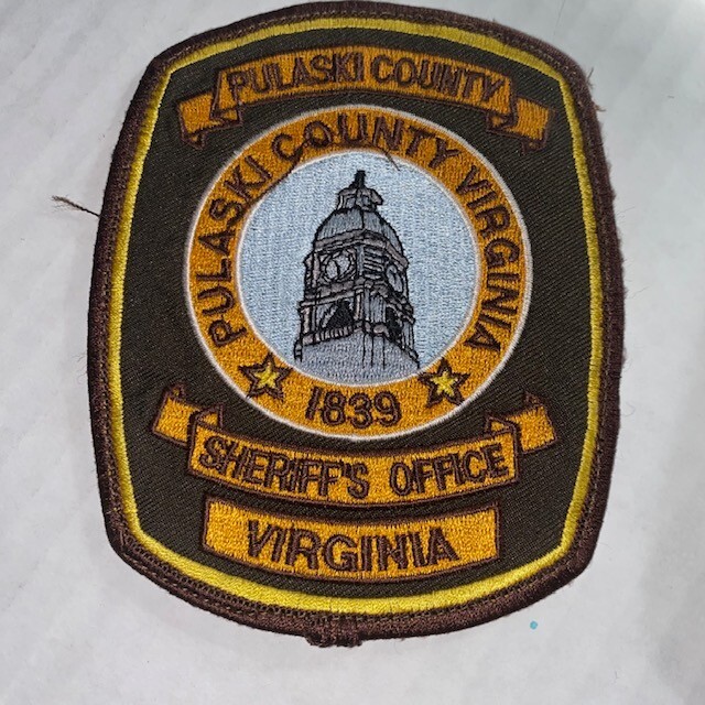 Pulaski County Sheriff's Office (Virginia) 4th Issue Shoulder Patch
