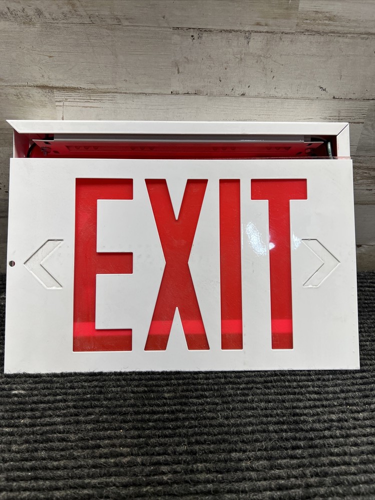 BIG BEAM 499-6612 Emergency Exit Sign