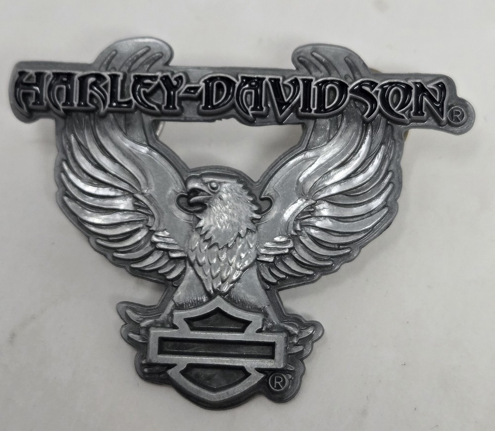 2006 Harley Davidson Pin Lapel Push Pin Metal Eagle EUC