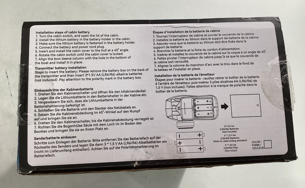 BEZGAR TX123 Remote Control Boat