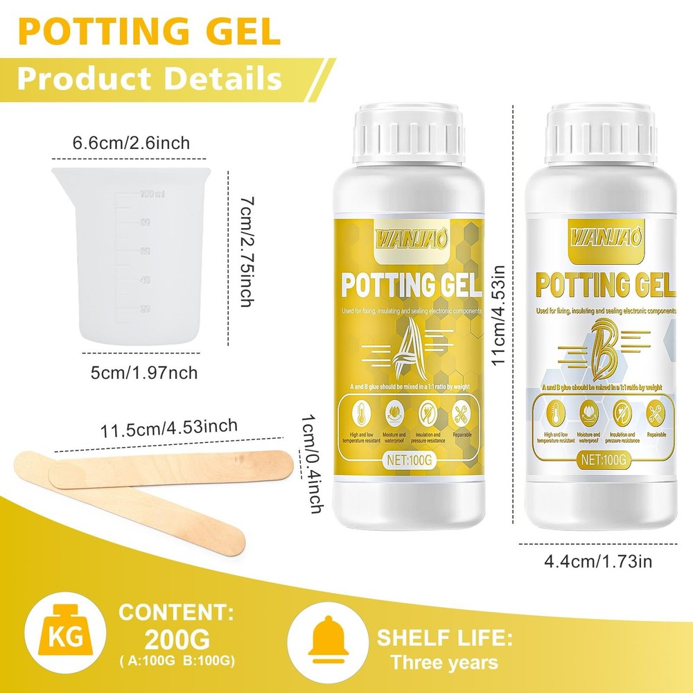 Yellow Conformal Coating for Electronics and Electrical Potting Solutions