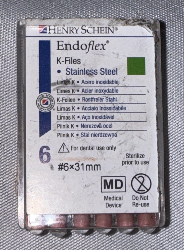 Henry Schein EndoFlex K Files NEW