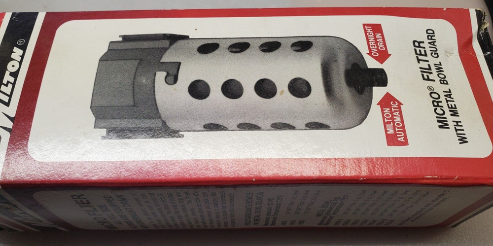 Milton Industries 1019 3/8" Heavy Duty Micro Filter