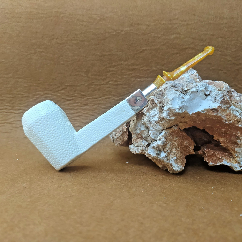 Private Design Meerschaum Pipe Spigot Stem