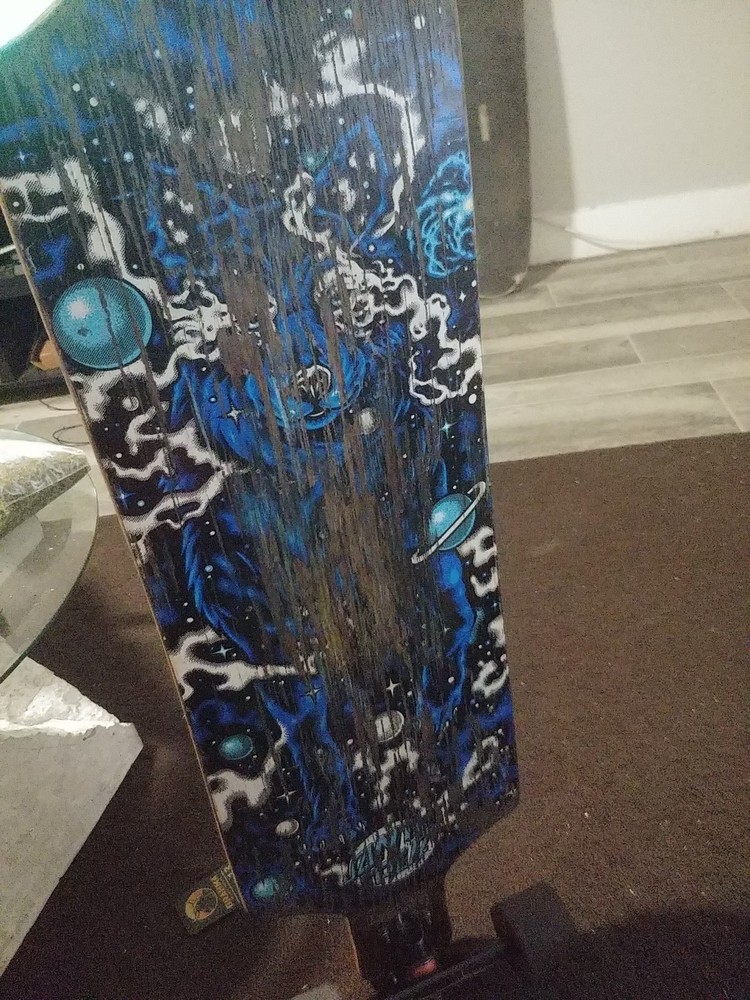 2 longboard skateboards