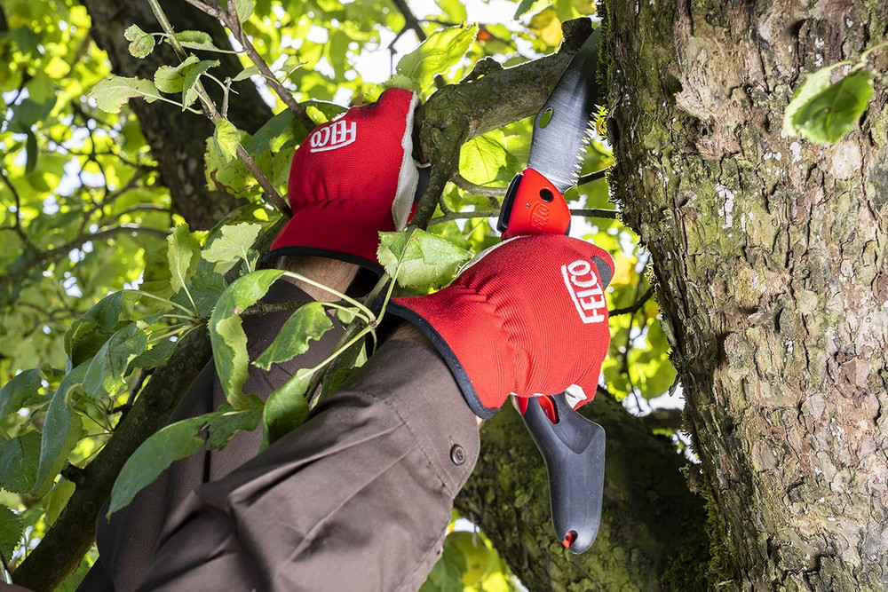 603 Folding Pruning Saw – Curved Pull-Stroke Saw for Tree Trimming & Elevated Cu
