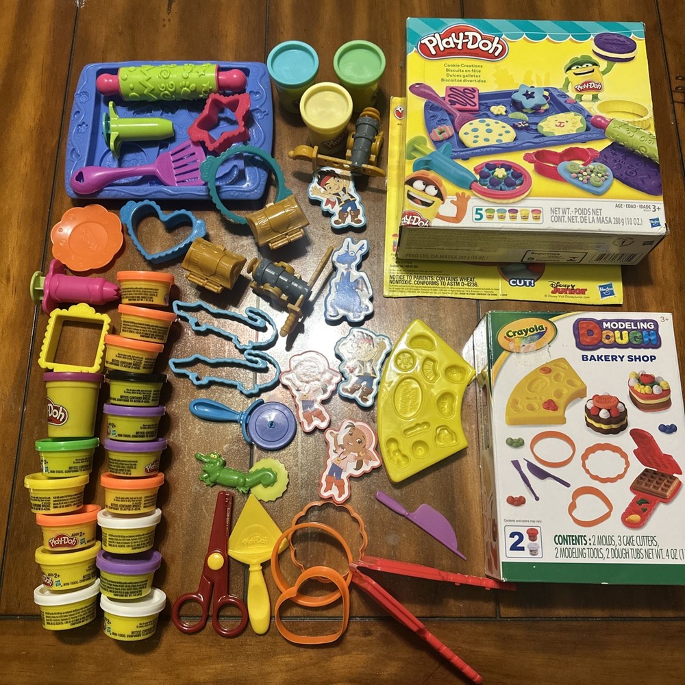 Assorted play doh tools lot