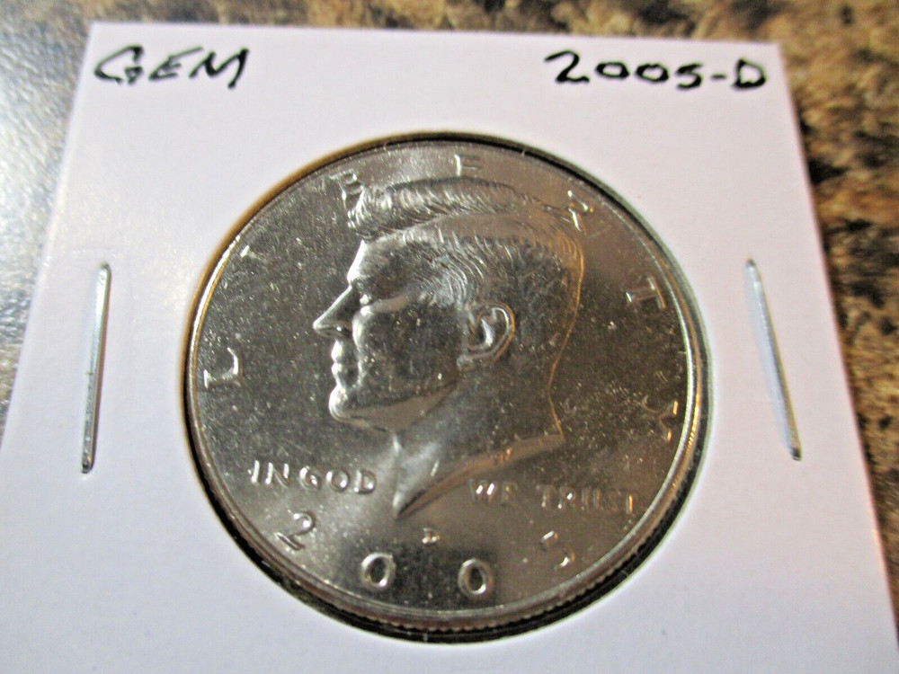 2005-D KENNEDY HALF DOLLAR GEM   AA