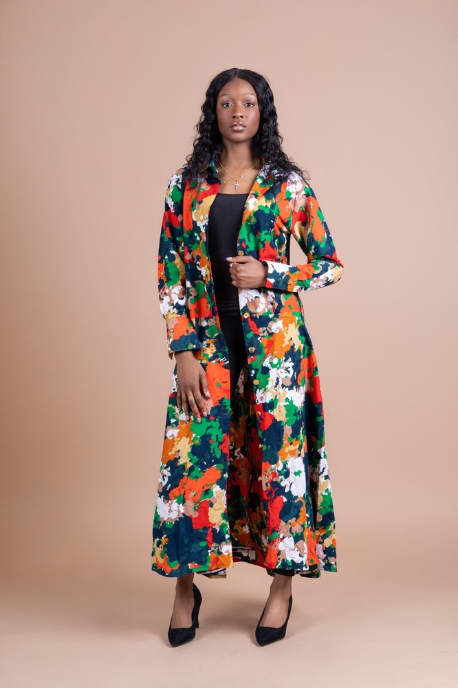 Floral Kimono Coats Jacket