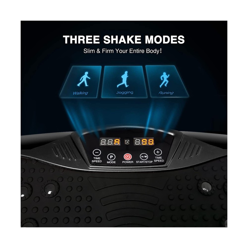 Vibration Plate Exercise Machine - Whole Body Workout Vibration Platform Lymp...