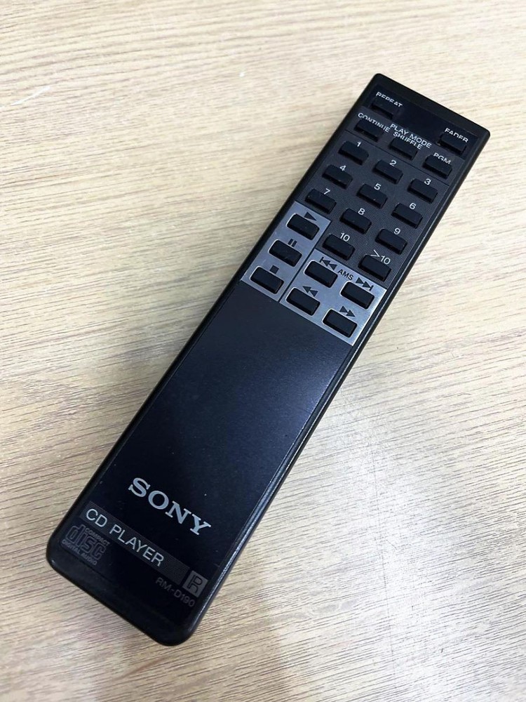 SONY Audio CD Player Remote Control RM-D190
