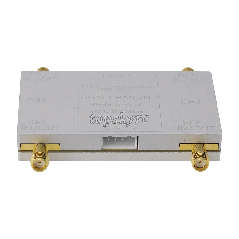 RF-8GHz-60DB Programmable Attenuator + Type-C Cable + Offline Control Board tp1