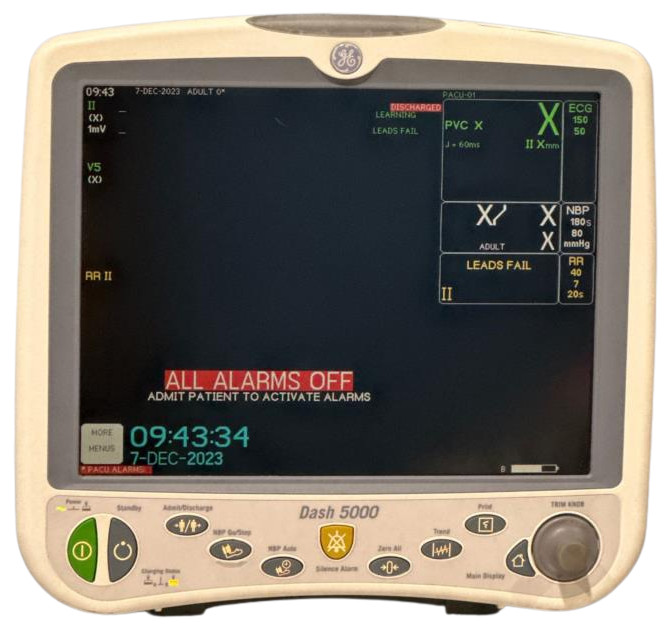 GE 5000 MULTI-PARAMETER PATIENT MONITOR