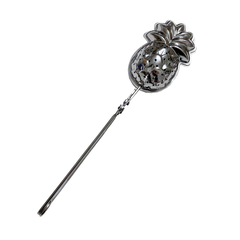 Pineapple Tea Infuser by Mudpie Snap Handle Tropical