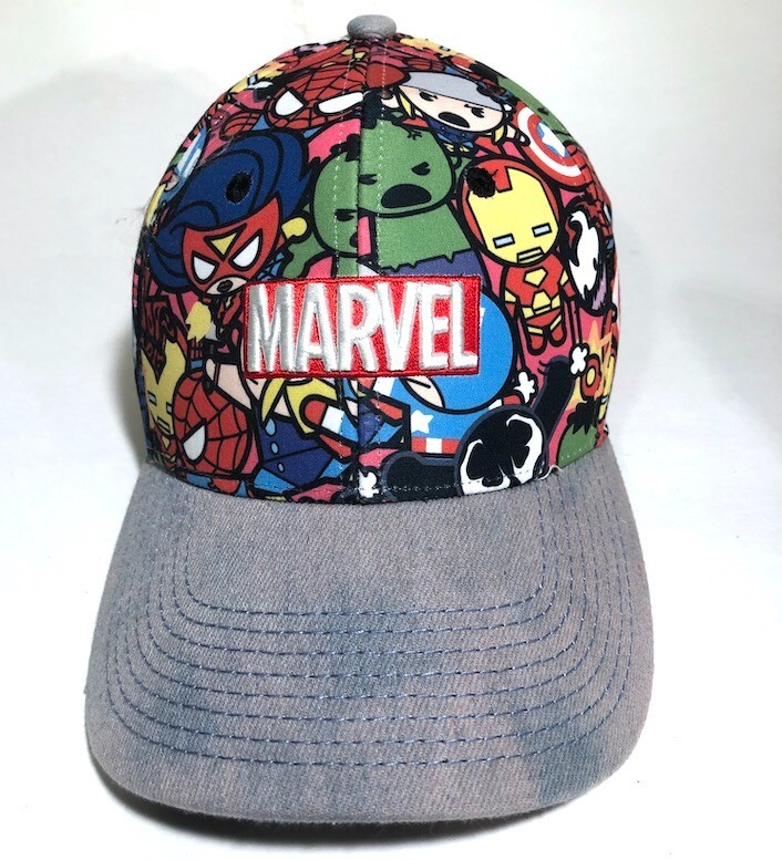 Full Color Marvelous Marvel Comics Logo Hat - New