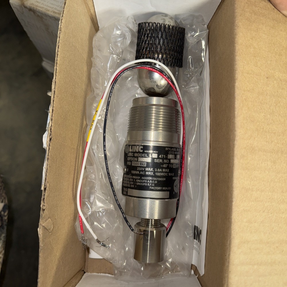 Milton Roy Linc L471-01 Electric Float Level Switch