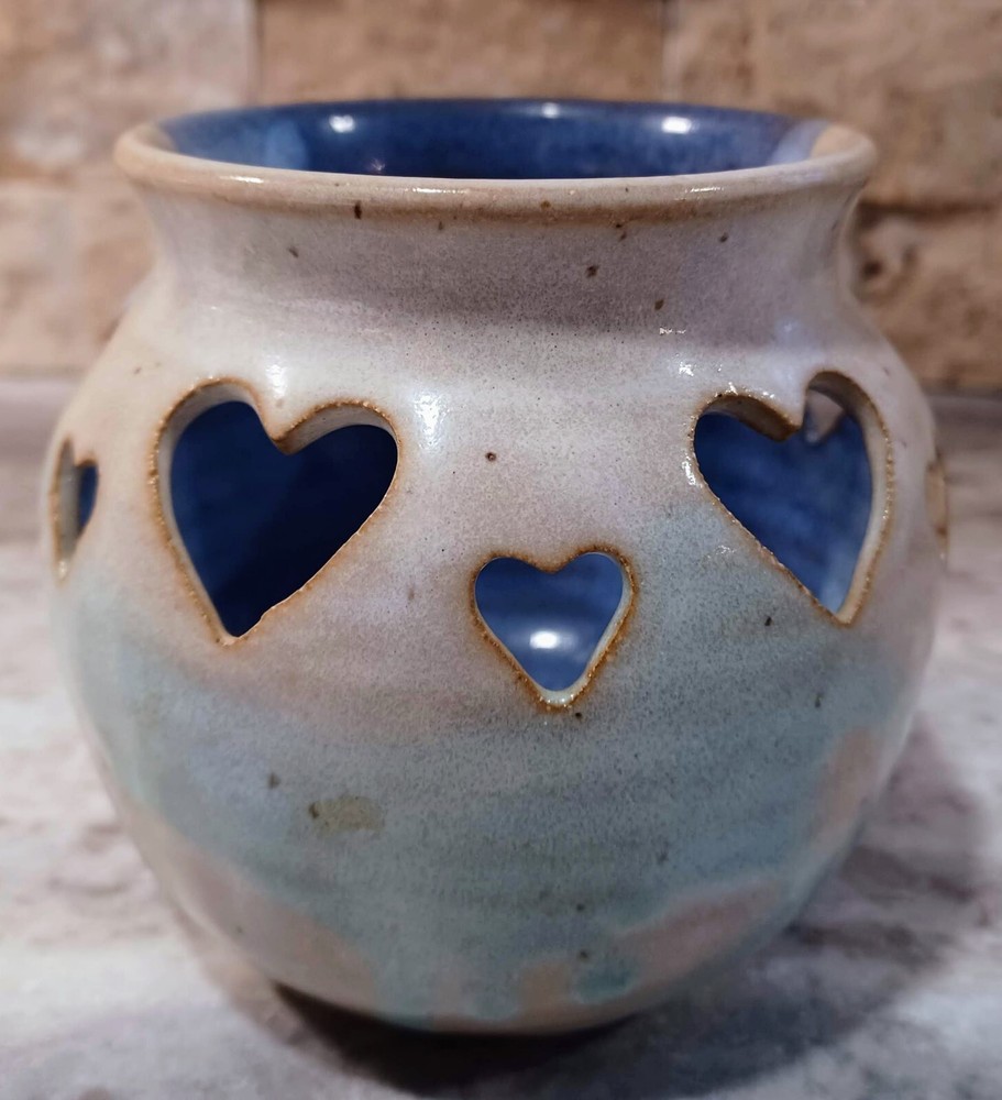 Cunningham Pottery Candle Holder 3 5/8"