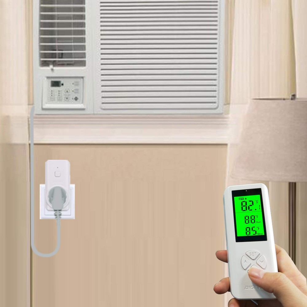 Wireless Temperature Controller Plug In Thermostat Heater Cooler Switch
