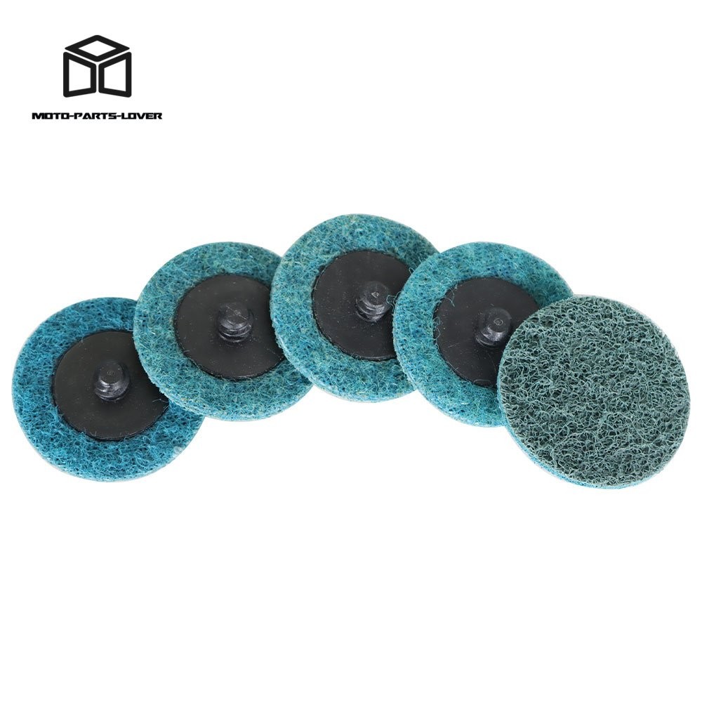 Fine Surface Conditioning Discs Roll Lock Grinder Sanding Pads 50Pcs 2" Disc