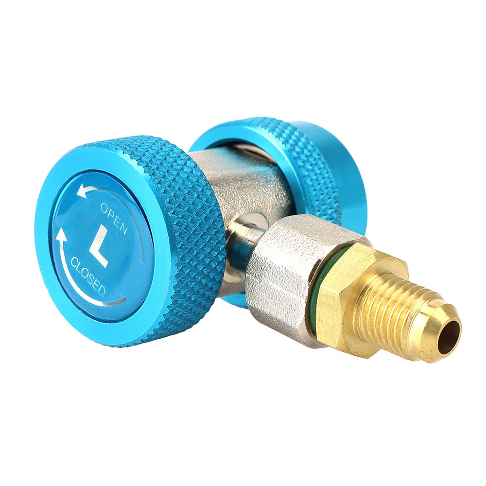 Adjustable Low side Air Condition R134A Quick Coupler Adapter Manifold Connector