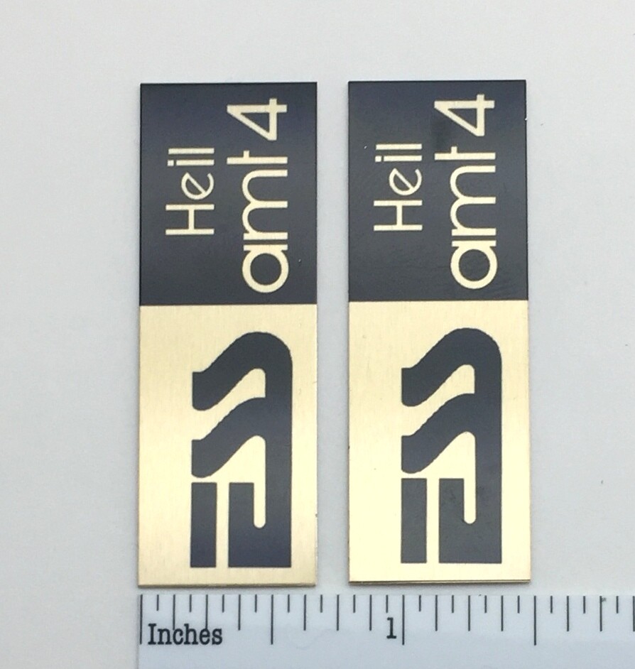 ESS Heil AMT-4 Speaker Badge Logo Emblems