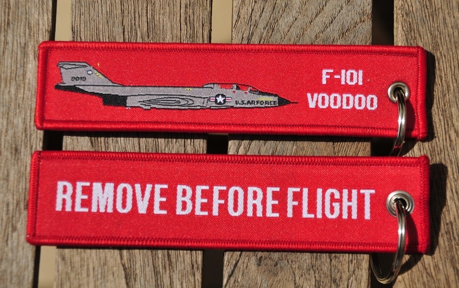 F-101 Voodoo keychain