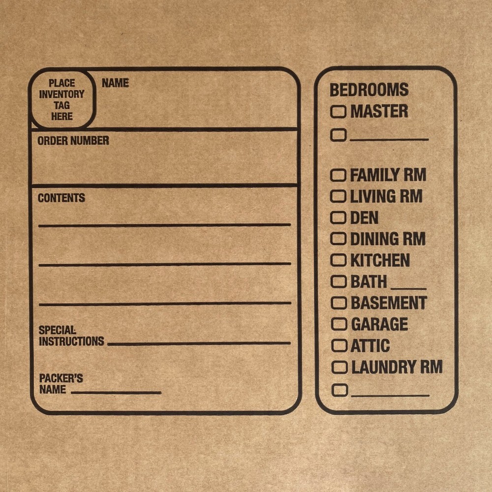 UBMOVE Kitchen Moving Boxes (4 Pack) Double Wall 18x18x28" Heavy Duty Boxes