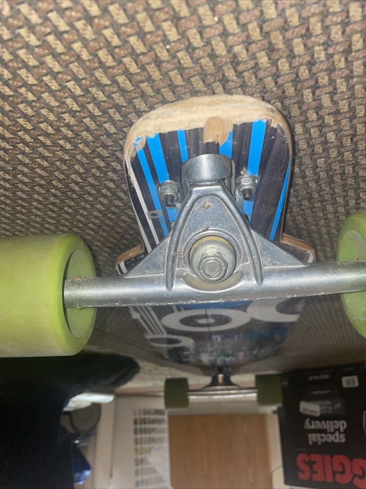 Atom 35.5” Drop Through Longboard Skateboard Pure wheels