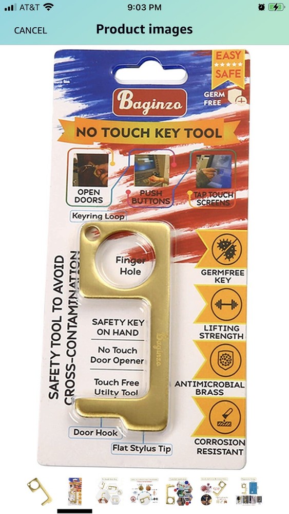 no touch key
