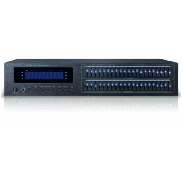 Technical Pro EQ7153 Dual 21 Band Professional Rack Mount Equalizer