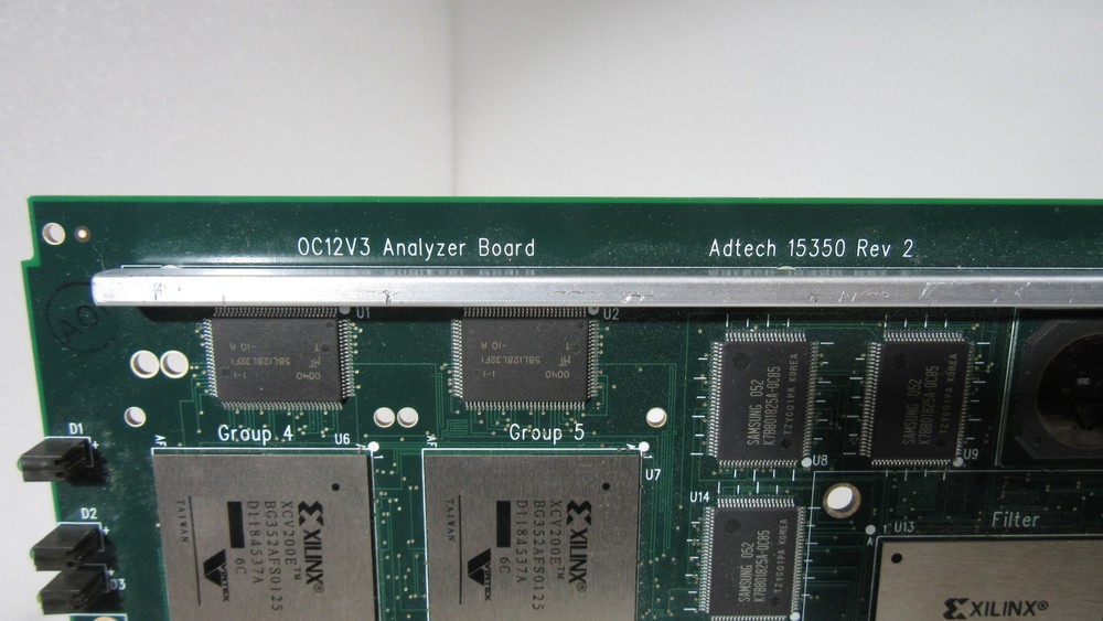 SPIRENT ADTECH 15350 REV 2 OC12V3 ANALYZER BOARD