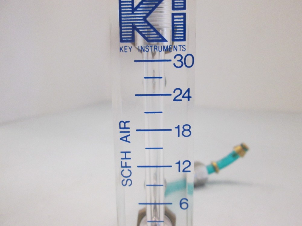 King Instruments, 0-30 SCFH Air, Flowmeter, Used
