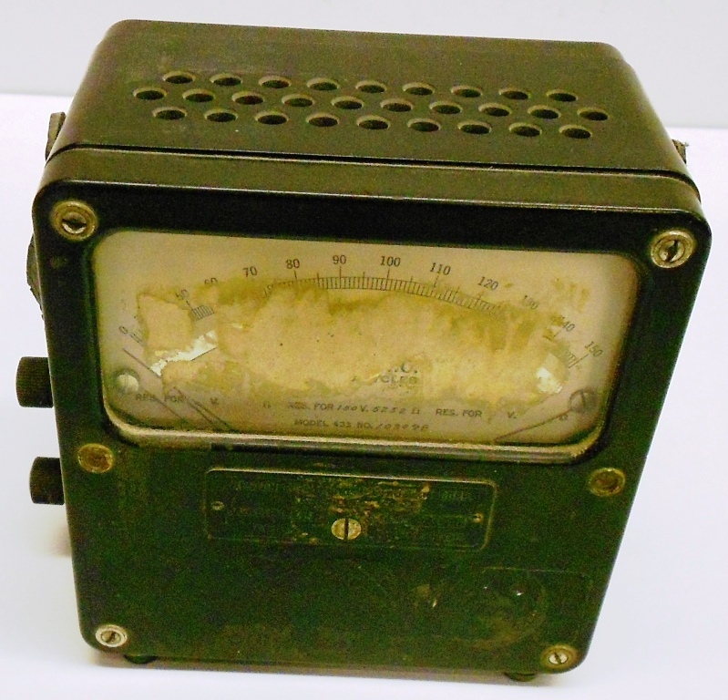 WESTON VOLTMETER MODEL 433, 0-150