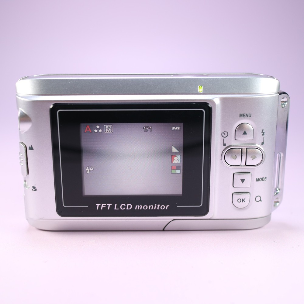Premier DS-5080 5.0MP Compact Digital Camera Silver Tested