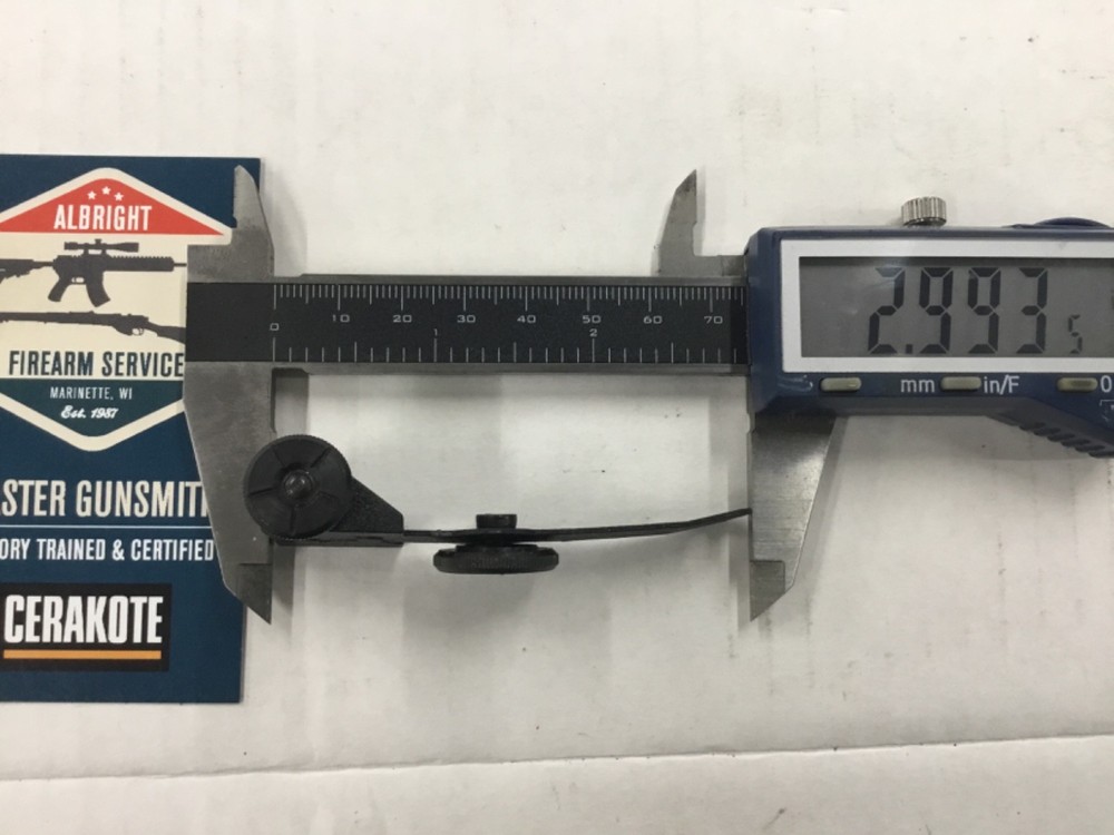 Unknown rear open sight