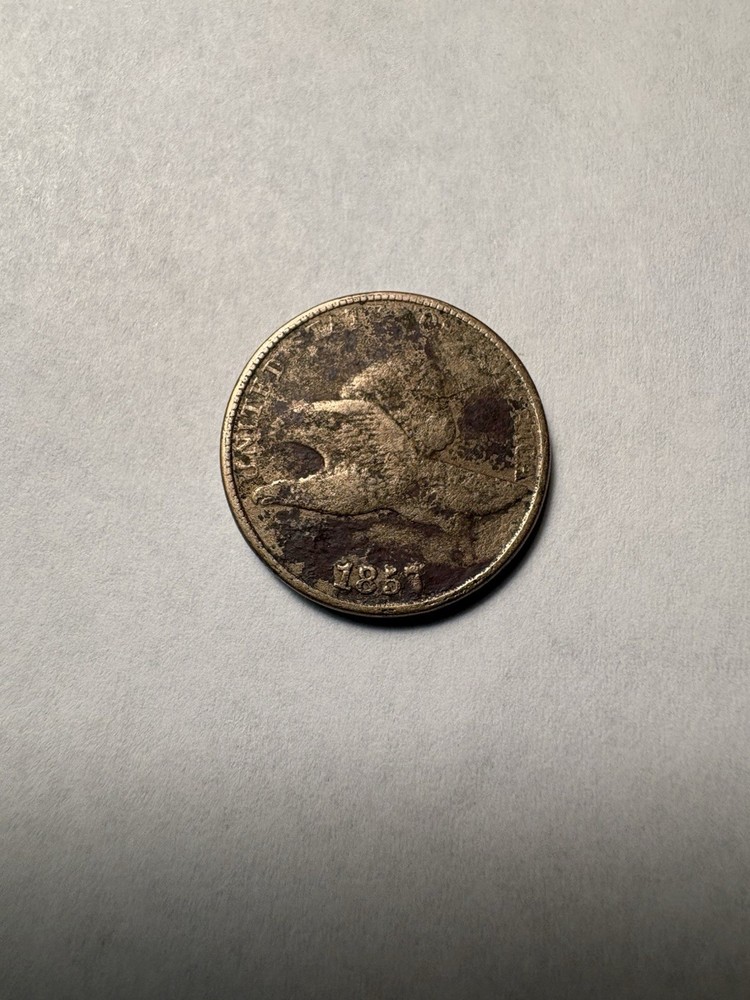 1857 Flying Eagle Cent