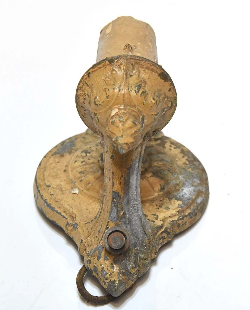 VINTAGE CAST METAL WALL SCONCE